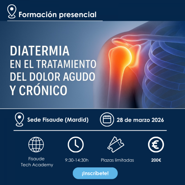 DIATERMIA RADIOFRECUENCIA EN EL TRATAMIENTO DEL DOLOR AGUDO Y CRÓNICO - PRESENCIAL - 28-marzo-2026 DIATERMIA RADIOFRECUENCIA EN EL TRATAMIENTO DEL DOLOR AGUDO Y CRÓNICO - PRESENCIAL - 28-marzo-2026